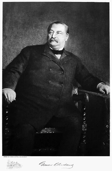 GROVER CLEVELAND (1837-1908). 22nd and 24th President of the United States