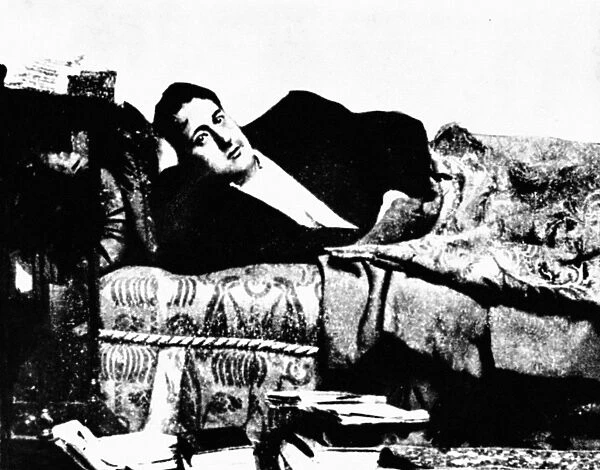 GUILLAUME APOLLINAIRE (1880-1918). French poet. Photographed in 1908