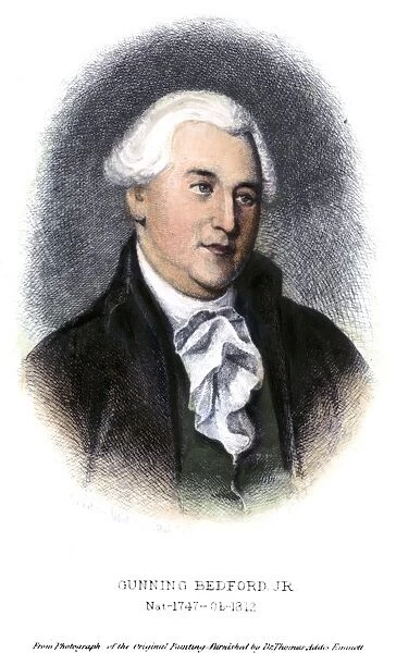 GUNNING BEDFORD (1747-1812). American politician