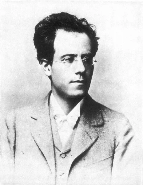 GUSTAV MAHLER (1860-1911). Austrian composer and conductor