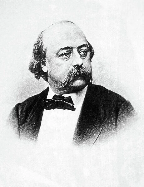GUSTAVE FLAUBERT (1821-1880). French novelist. Photographed by Nadar