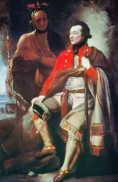 GUY JOHNSON (c1740-1788). American (Irish-born) military officer and diplomat