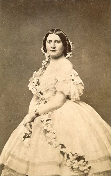 HARRIET LANE JOHNSTON (1830-1903). Niece of President James Buchanan and White House Hostess