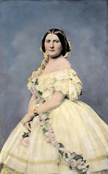 HARRIET LANE JOHNSTON (1830-1903). Niece of U. S. President James Buchanan and White House Hostess