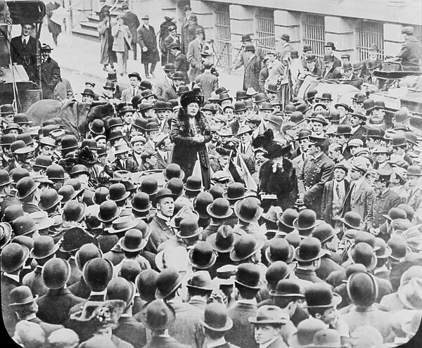 HARRIOT STANTON BLATCH (1856-1940). American suffragette and political leader