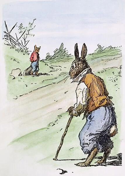 HARRIS: UNCLE REMUS, 1895. Brer Rabbit and Brer Fox