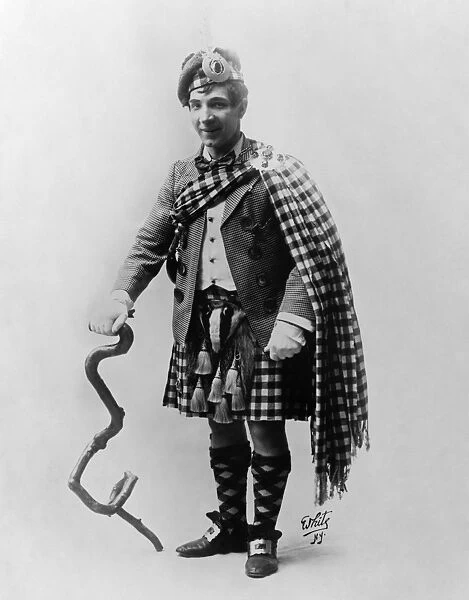 HARRY LAUDER (1870-1950). Scottish singer and comedian. Photograph, c1914