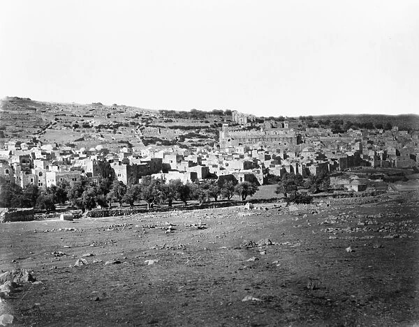 HEBRON. A view of the city of Hebron, the largest city on the West Bank. Photographed by P