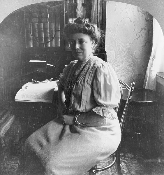 HELEN H. TAFT (1861-1943). Mrs. William Howard Taft. Photographed in 1908