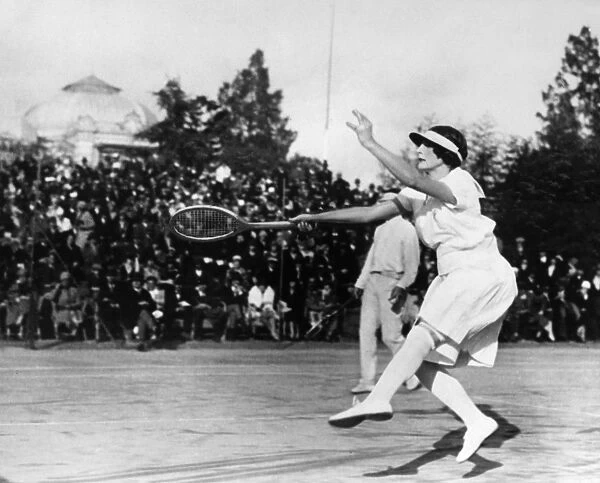 HELEN NEWINGTON WILLS (1906-1998). American tennis player
