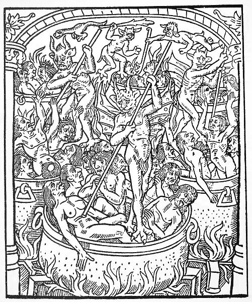 HELL: SEVEN DEADLY SINS. The lustful are smothered in fire and brimstone as infernal