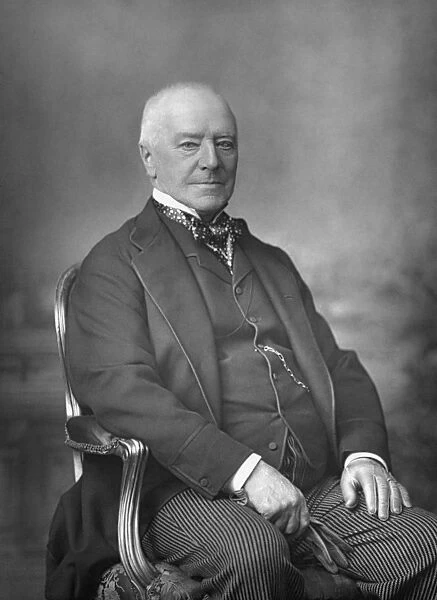 HENRY HAWKINS (1817-1907). English judge. Photograph by W. & D. Downey, c1891