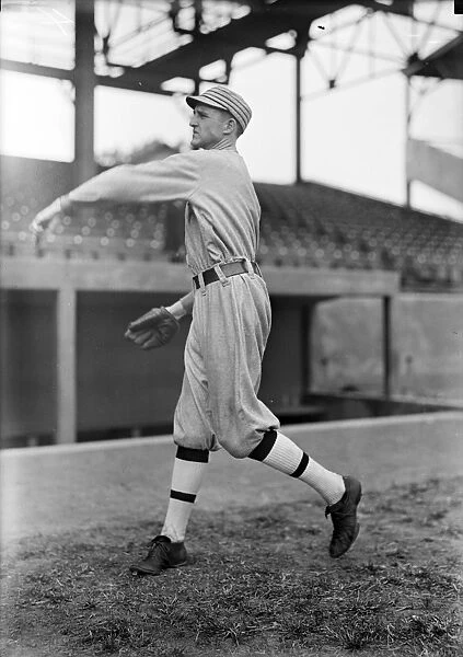 HERB PENNOCK (1894-1948). American baseball player. Photograph, 1913
