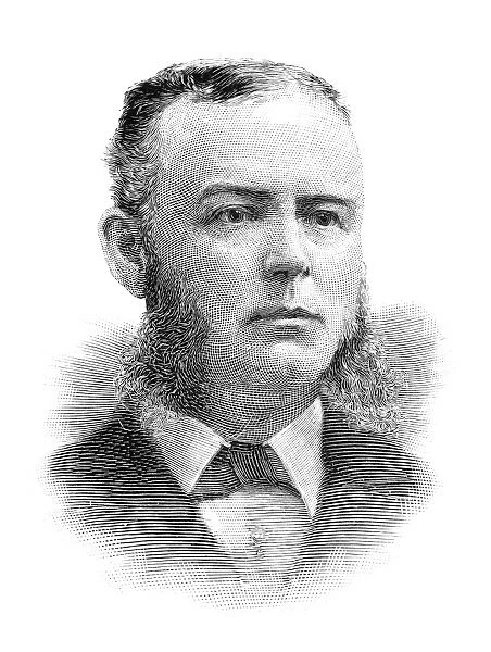 HIRAM A. TUTTLE (1837-1911). American merchant and politician. Engraving, American