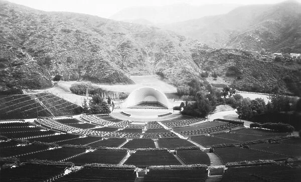 HOLLYWOOD BOWL, c1929. The Hollywood Bowl at Hollywood, California, built in 1922