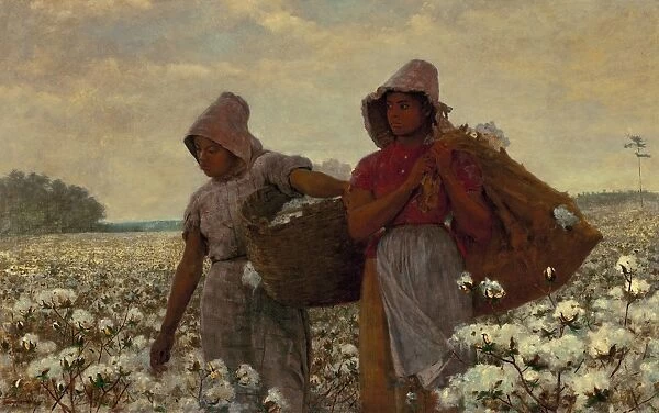 HOMER: THE COTTON PICKERS. Oil on canvas, Winslow Homer, 1876