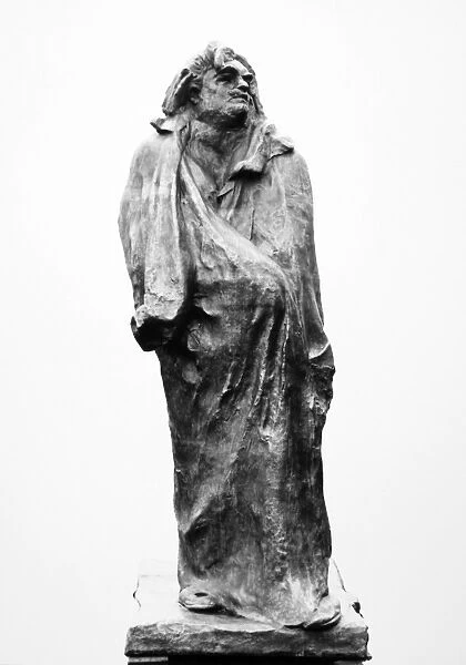 HONORE de BALZAC (1799-1850). French writer. Bronze by Auguste Rodin