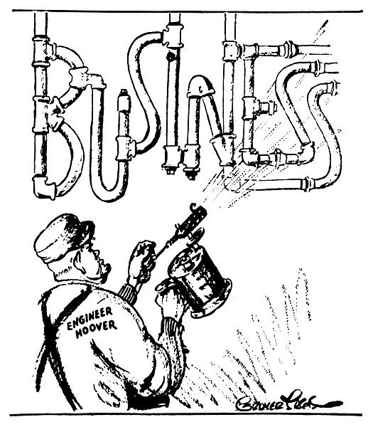 Hoover Cartoon, 1931