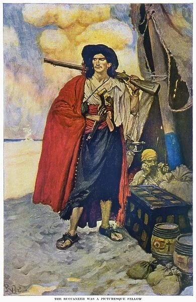 HOWARD PYLE: PIRATE. The Buccaneer Was a Picturesque Fellow