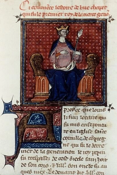 HUGH CAPET (c938-996). King of France (987-996)