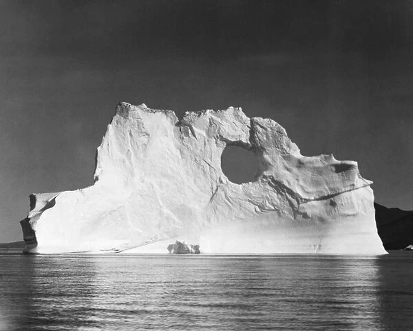 ICEBERG, 1943. An iceberg in the Arctic Ocean. Photograph, 1943