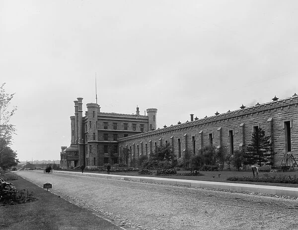 ILLINOIS STATE PENITENTIARY. Today known as the Joliet Correctional Center or Joliet Prison