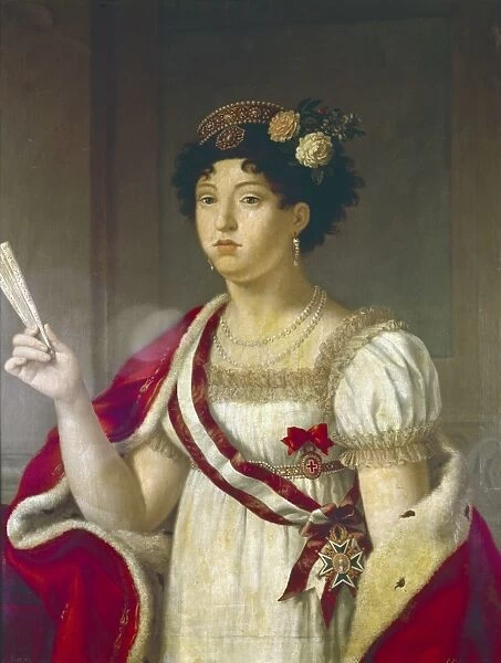 INFANTA MARIA ISABEL (1797-1818). Portuguese infanta and wife of King Ferdinand VII of Spain