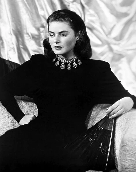INGRID BERGMAN (1915-1982). Swedish actress. Photographed in 1946