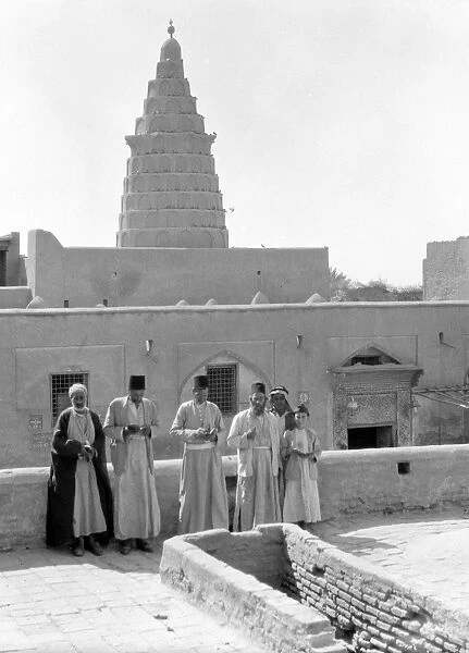 IRAQ: EZEKIELs TOMB. Ezekiels Tomb at Al Kifl, Iraq. Photograph, 1932