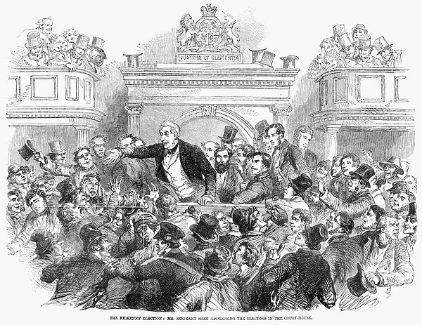 IRELAND: ELECTION, 1857. The Kilkenny election: Mr