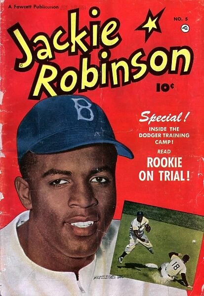 JACKIE ROBINSON (1919-1972). American baseball player