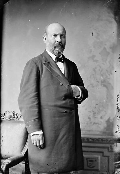 JAMES A. GARFIELD (1831-1881). 20th President of the United States. Photograph, c1875