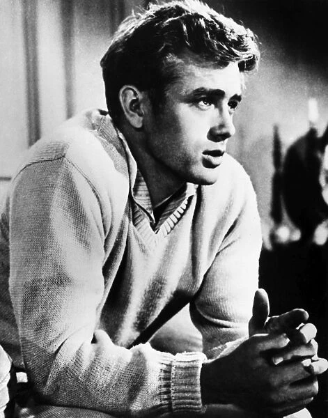 JAMES DEAN (1931-1955). American actor. In a still from the 1955 motion picture East of Eden