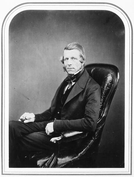 JAMES GLAISHER (1809-1903). English astronomer and meterologist. Photographed in 1855