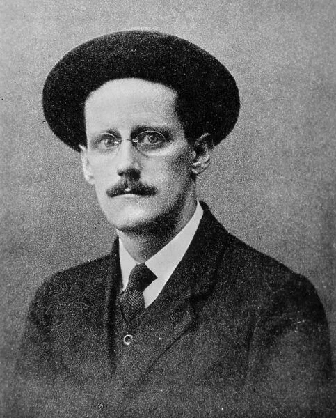 JAMES JOYCE (1882-1941). Irish writer. Photographed in Trieste, Italy, c1912