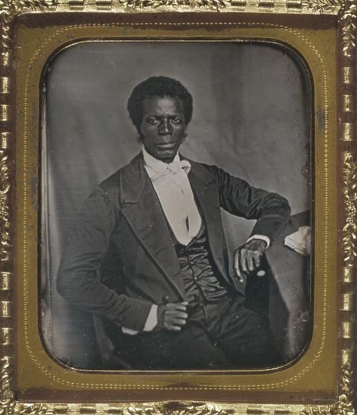 JAMES MUX PRIEST (?-1883). Liberian (American-born) colonist, Vice President of Liberia