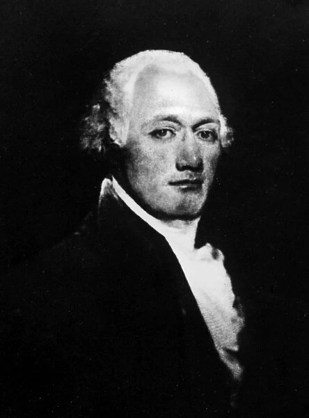 JAMES WATSON (1750-1806). American politician. Oil on canvas, 1804-06, by John Trumbull