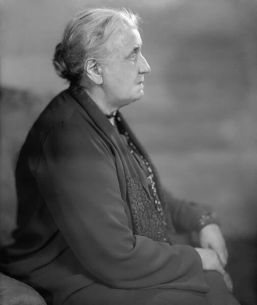 JANE ADDAMS (1860-1935). American social worker and cofounder of Hull House in Chicago