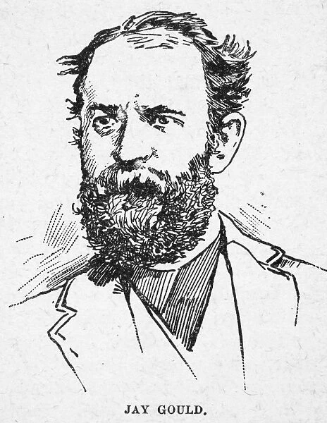 JAY GOULD (1836-1892). American financier