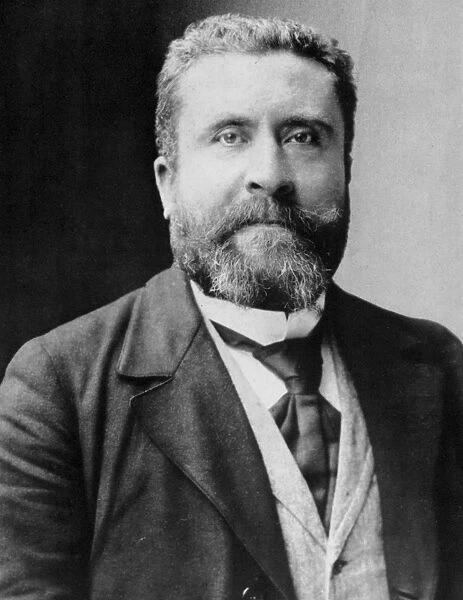 JEAN JAURES (1859-1914). French socialist and politician. Photograph by Nadar, c1904