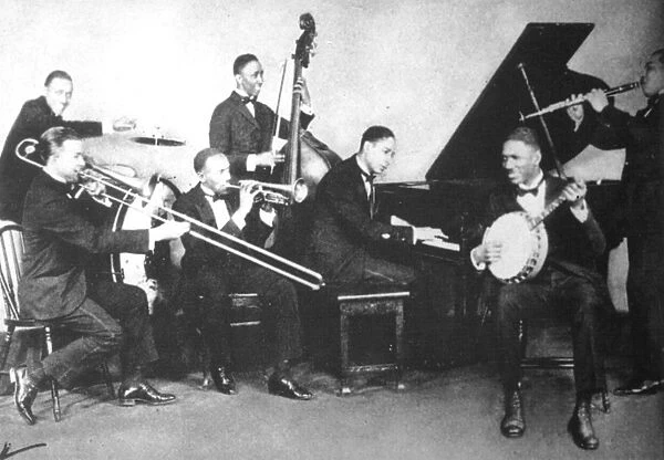 JELLY ROLL MORTON (1885-1941). Ferdinand Joseph La Menthe. American musician
