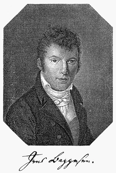 JENS BAGGESEN (1764-1826). Danish poet. Line engraving, early 19th century