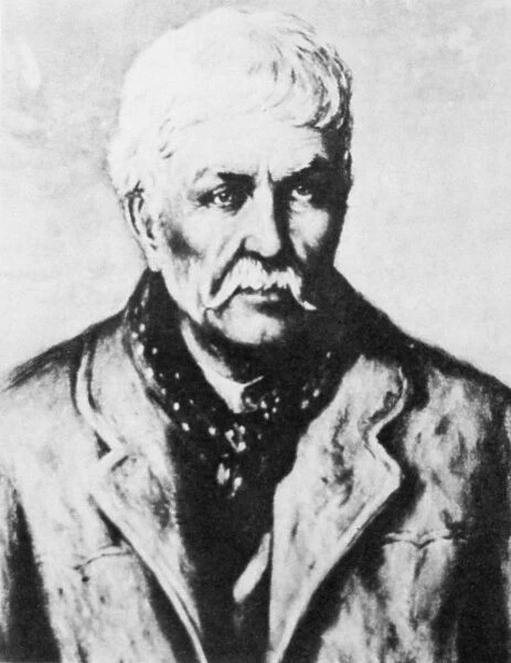 JESSE CHISHOLM (1806-1868). American frontiersman and probable eponym of the Chisholm