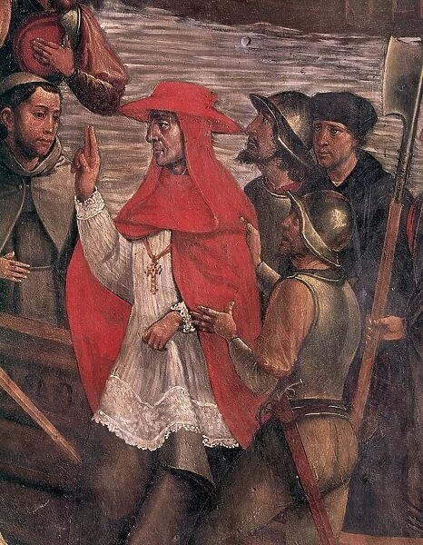 JIMENEZ de CISNEROS (1436-1517). Franciso Jimenez de Cisneros. Spanish prelate and statesman