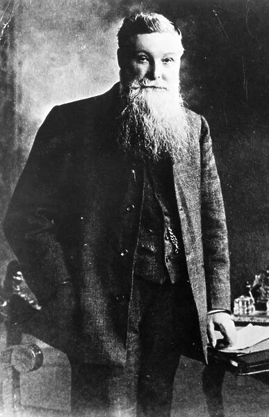 JOHN BOYD DUNLOP (1840-1921). Scottish inventor and co-founder of the Dunlop Pneumatic