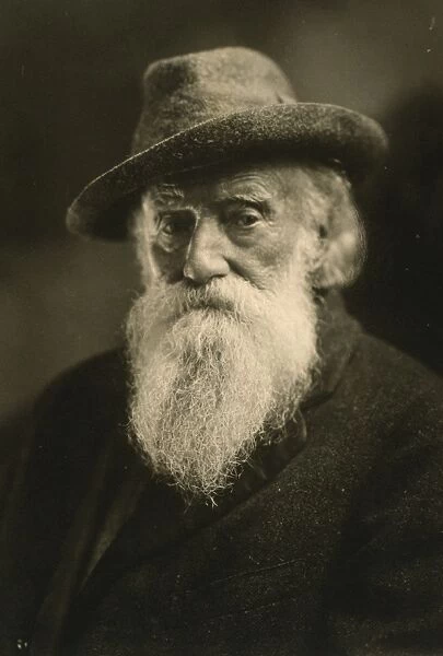 JOHN BURROUGHS (1837-1921). American naturalist. Photograph, c1920