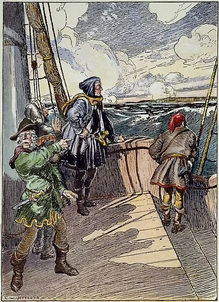 JOHN CABOT (c1450-c1499). Ital: Giovanni Caboto, Italian explorer and navigator