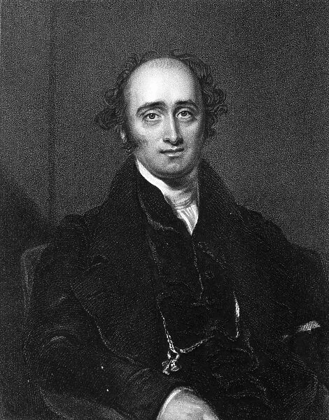 JOHN CROKER (1780-1857). Anglo-Irish politician and writer. Stipple engraving after Sir Thomas Lawrence