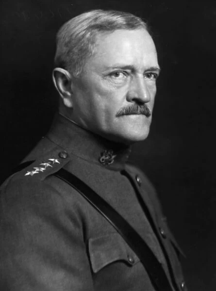 JOHN JOSEPH PERSHING (1860-1948). American army commander. Photographed in 1921
