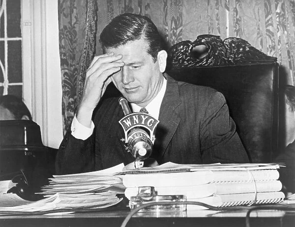 JOHN LINDSAY (1921-2000). American congressman and mayor of New York City, 1965-1973